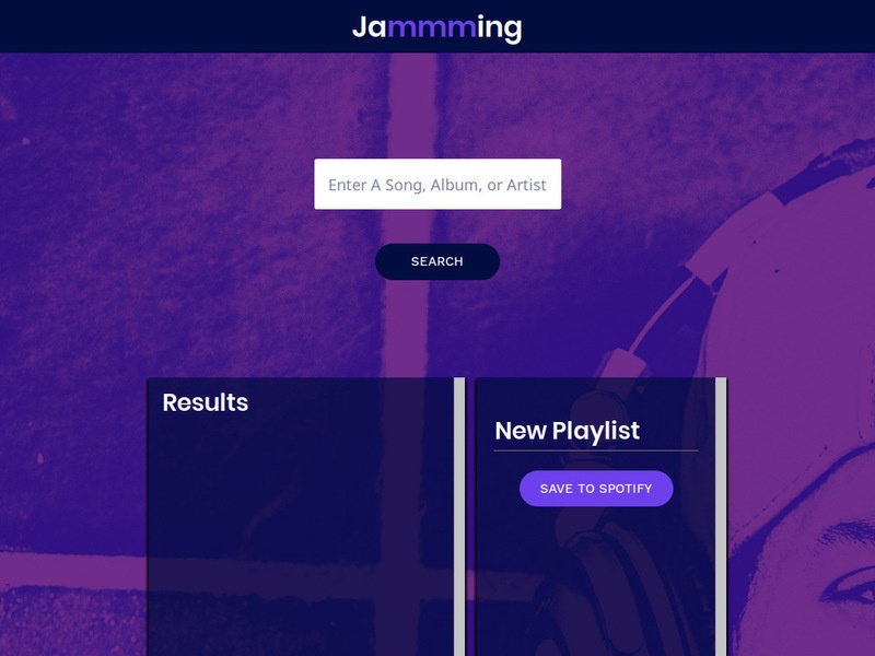 Jammming React App