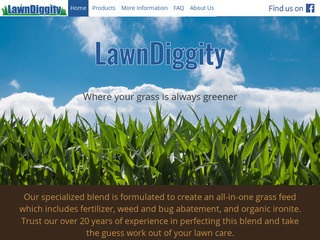 LawnDiggity business website