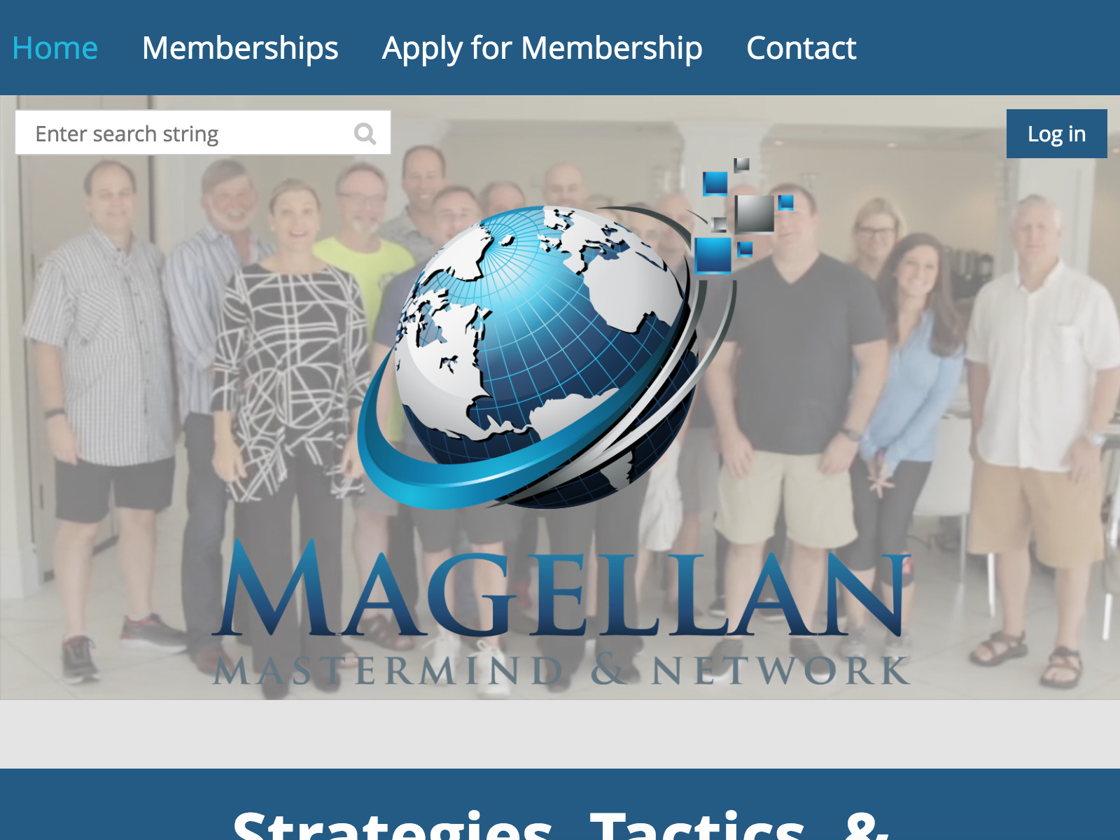 Magellan Mastermind financial advisors coaching website